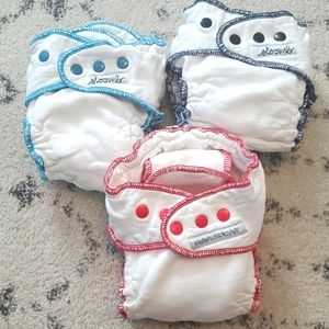 Cloth Diapers: Lot of 3 Sustainable babyish
